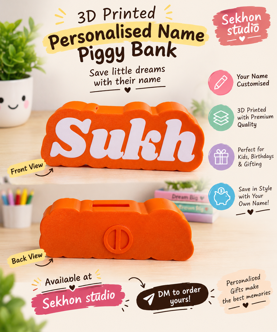 Personalized Piggy Bank