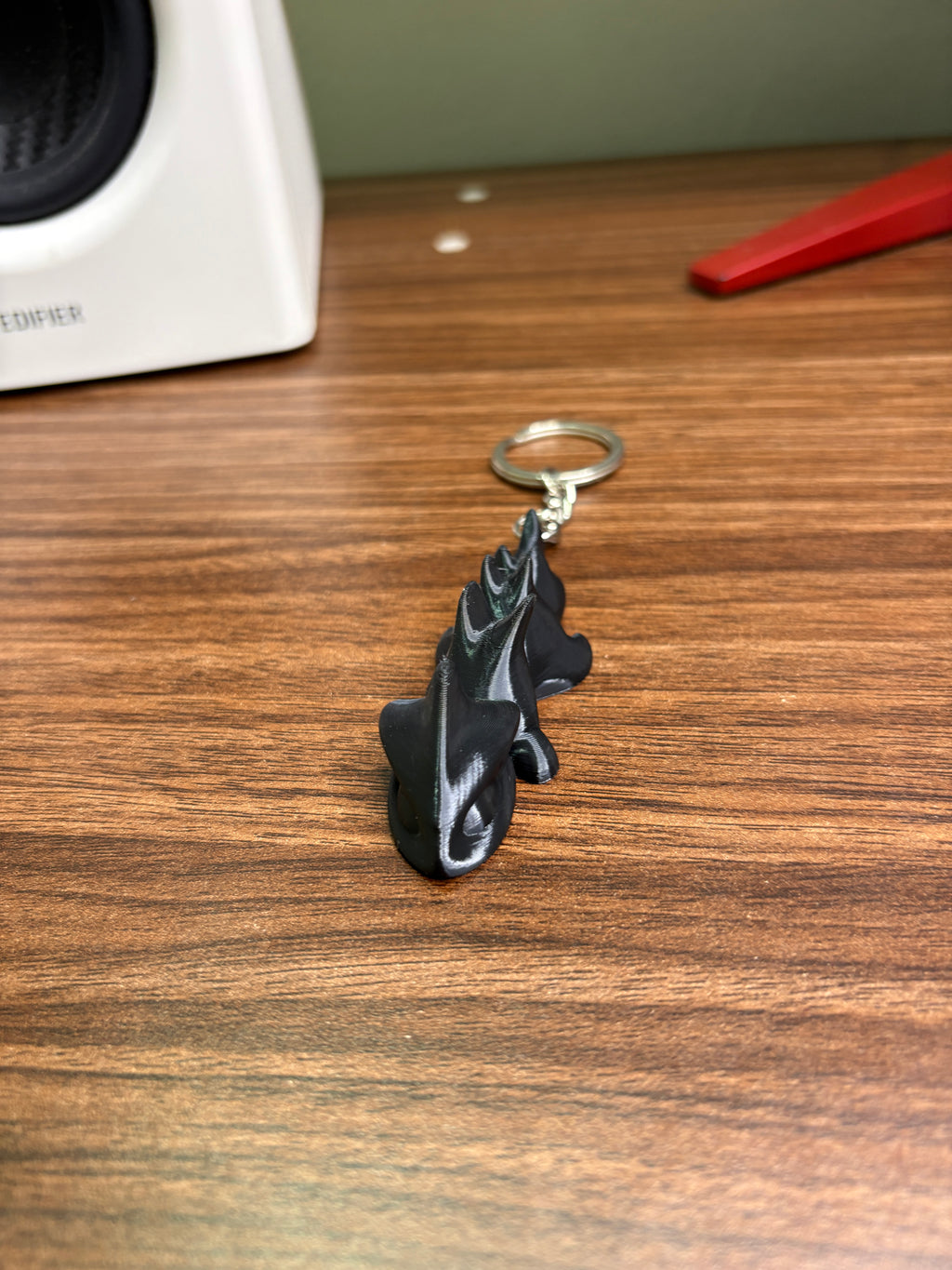 Mini Articulated Dragon Keychain