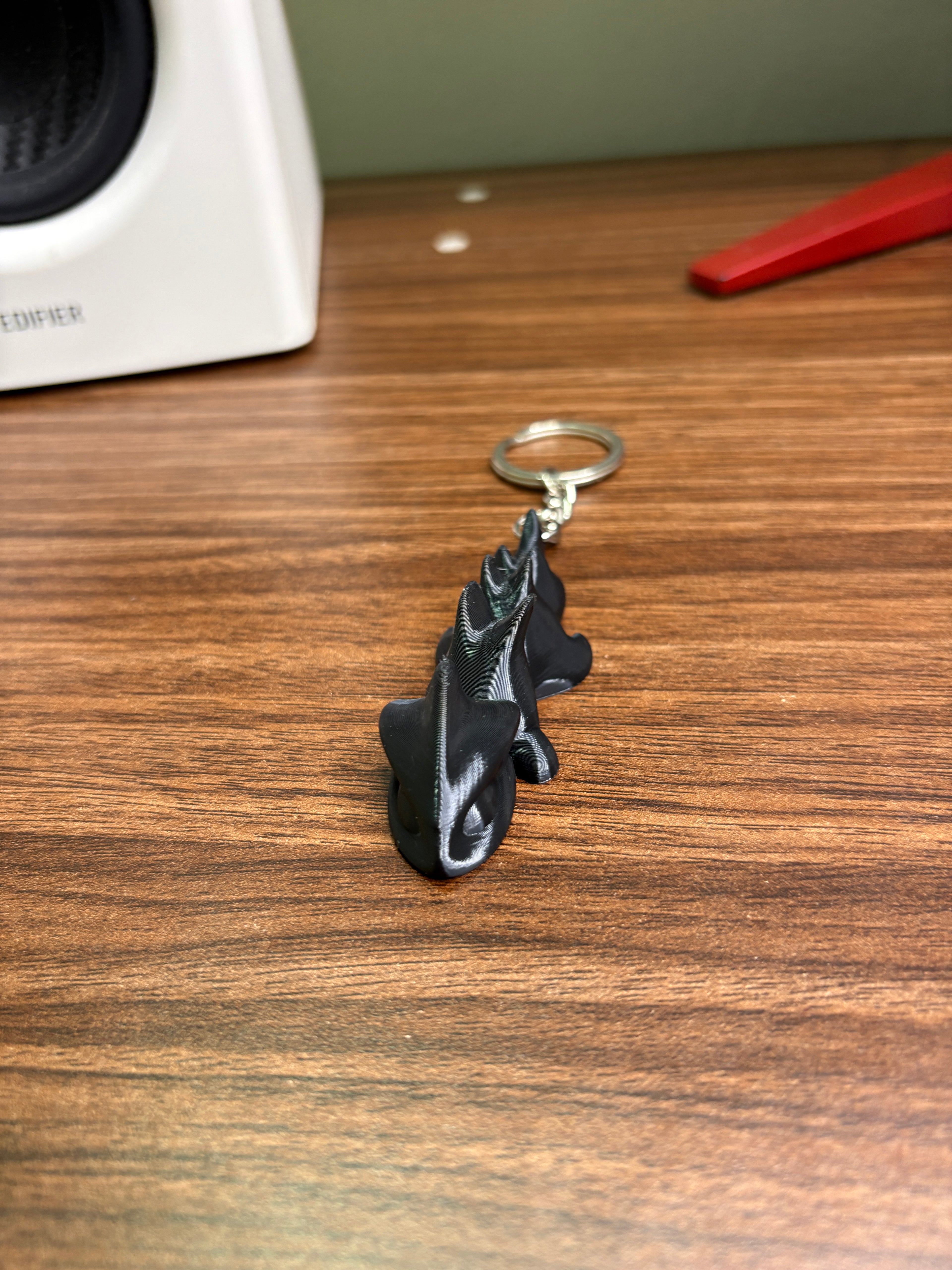 Mini Articulated Dragon Keychain
