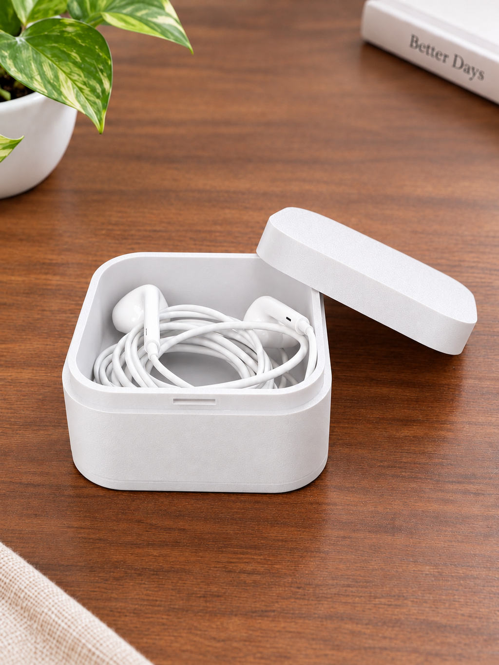 3D Printed Earbuds Organizer & Storage Box – Sekhon Studio