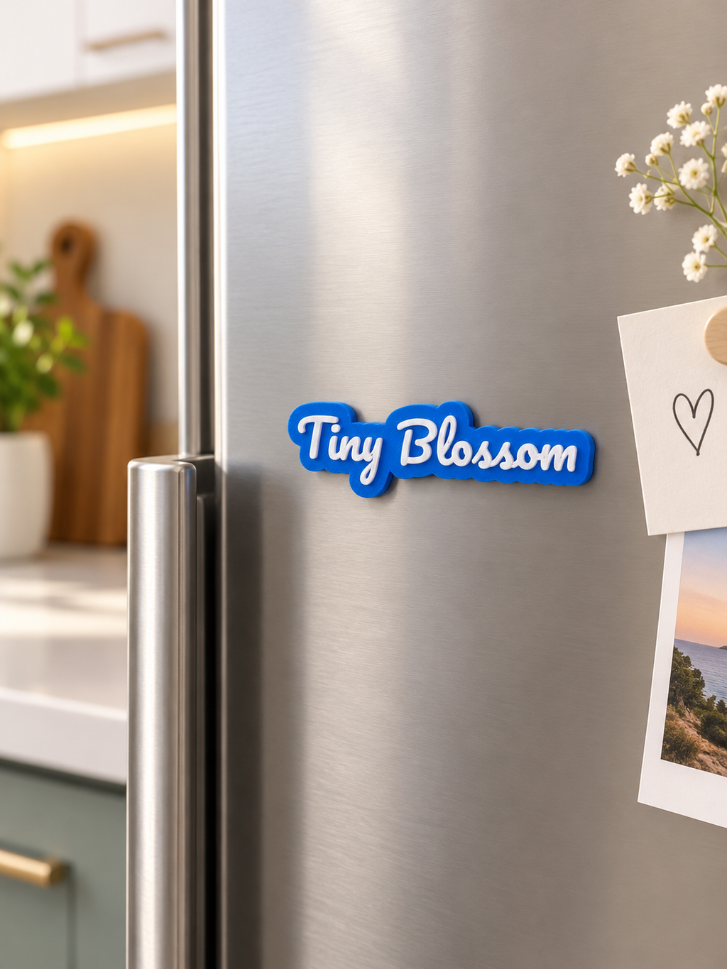 Custom 3D Printed Personalised Name Fridge Magnets | Sekhon Studio