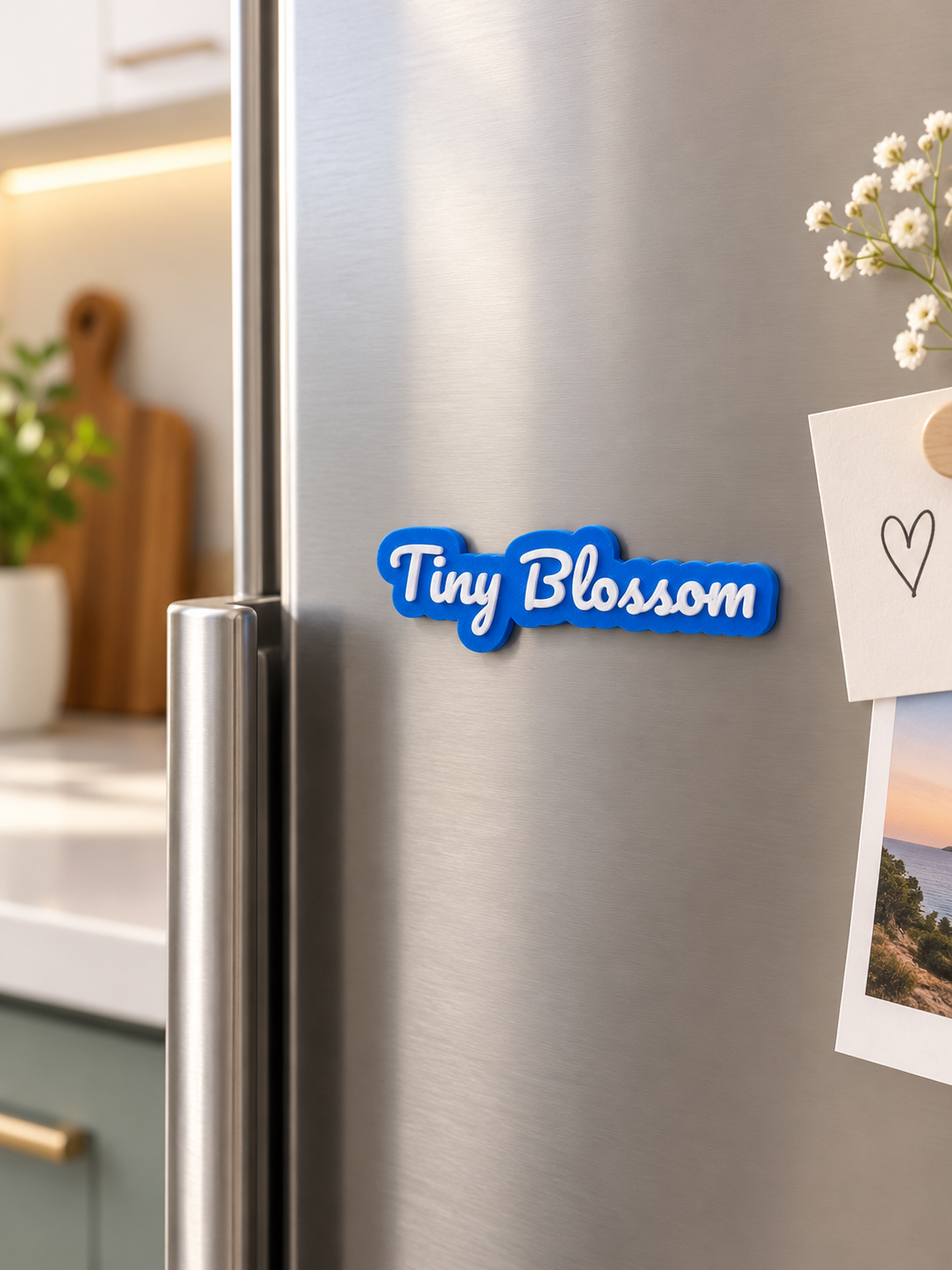 Custom 3D Printed Personalised Name Fridge Magnets | Sekhon Studio