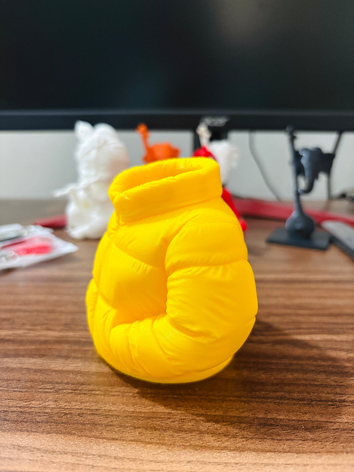Puffer Jacket Pen Holder