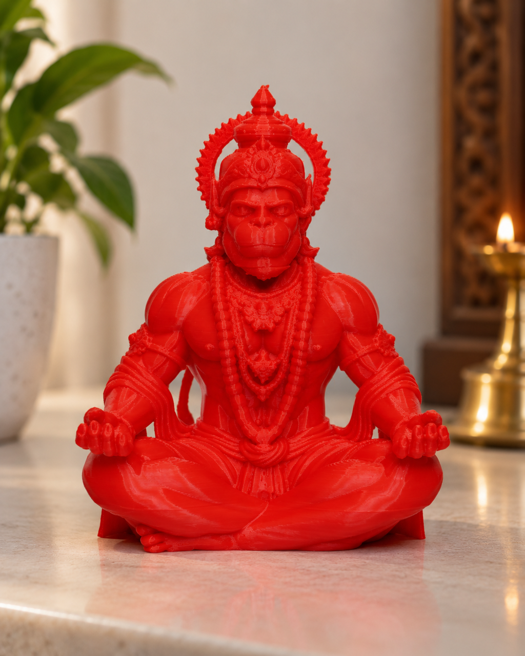 3D Printed Lord Hanuman Idol