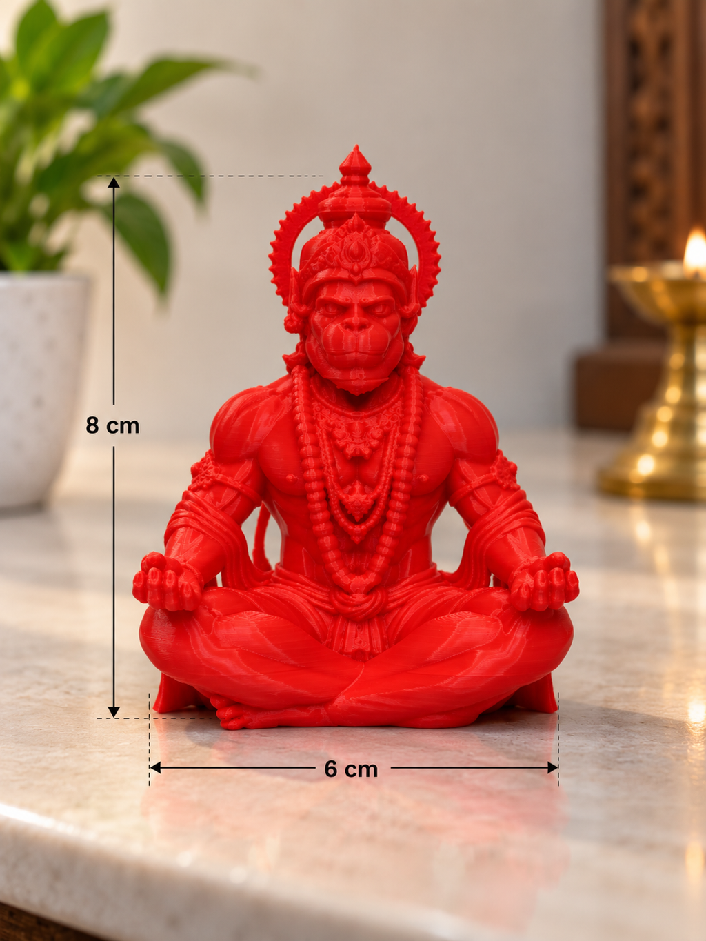 3D Printed Lord Hanuman Idol