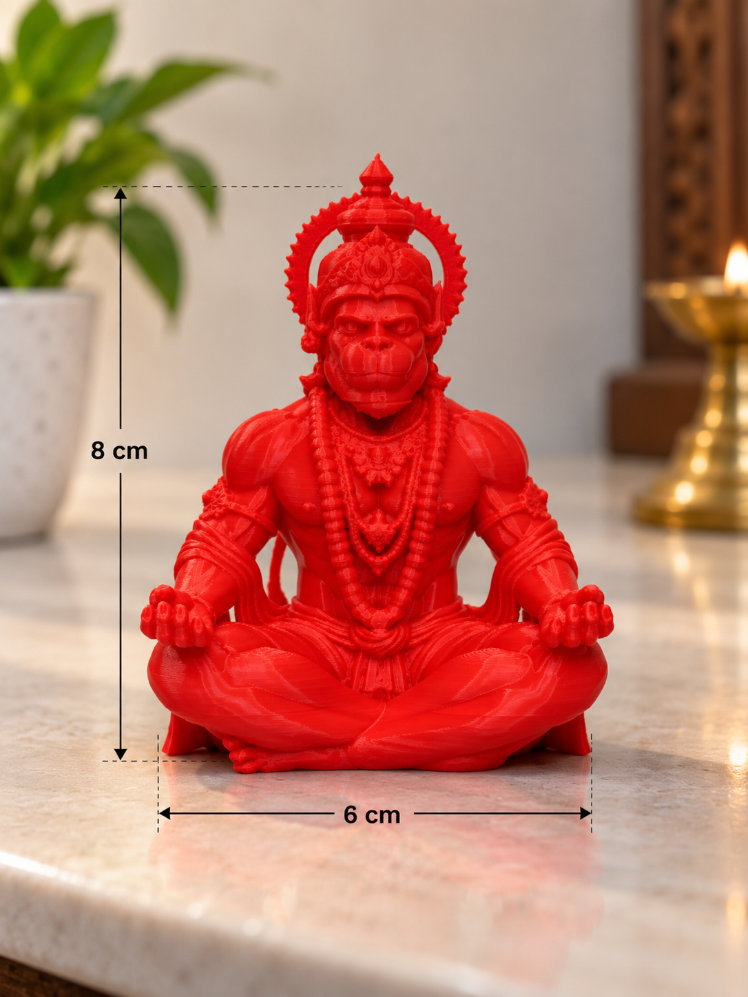 3D Printed Lord Hanuman Idol