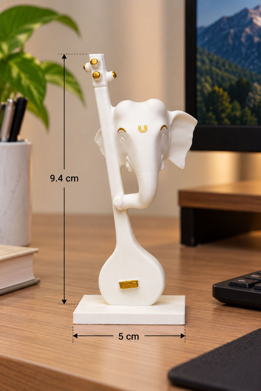 3D Printed Lord Ganesha Musical Idol
