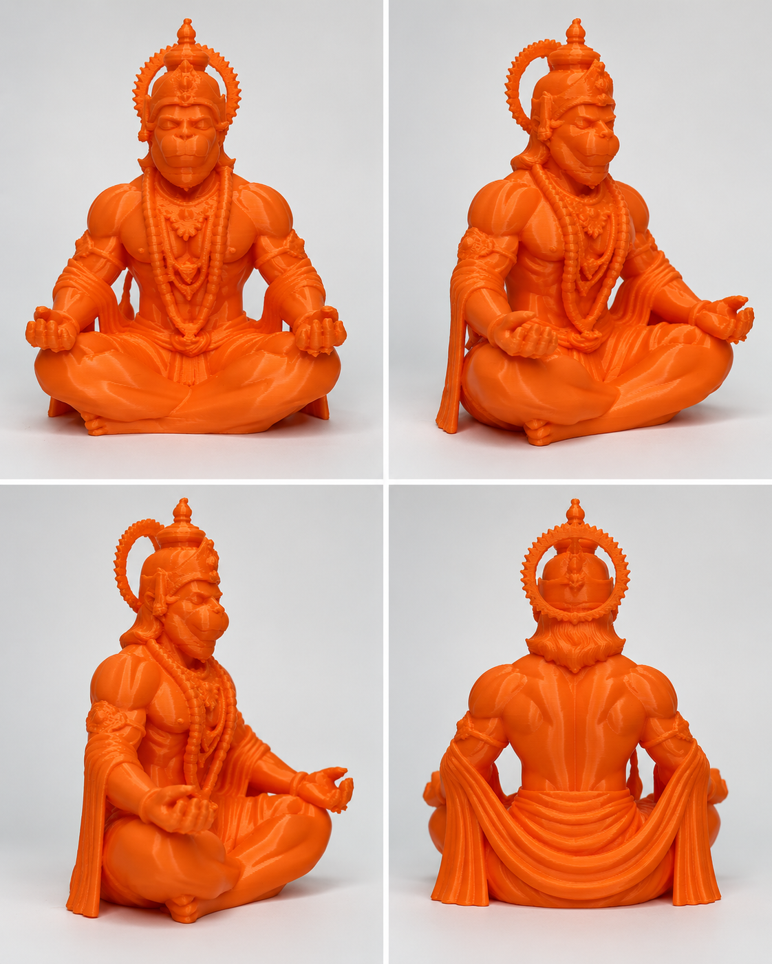3D Printed Lord Hanuman Idol