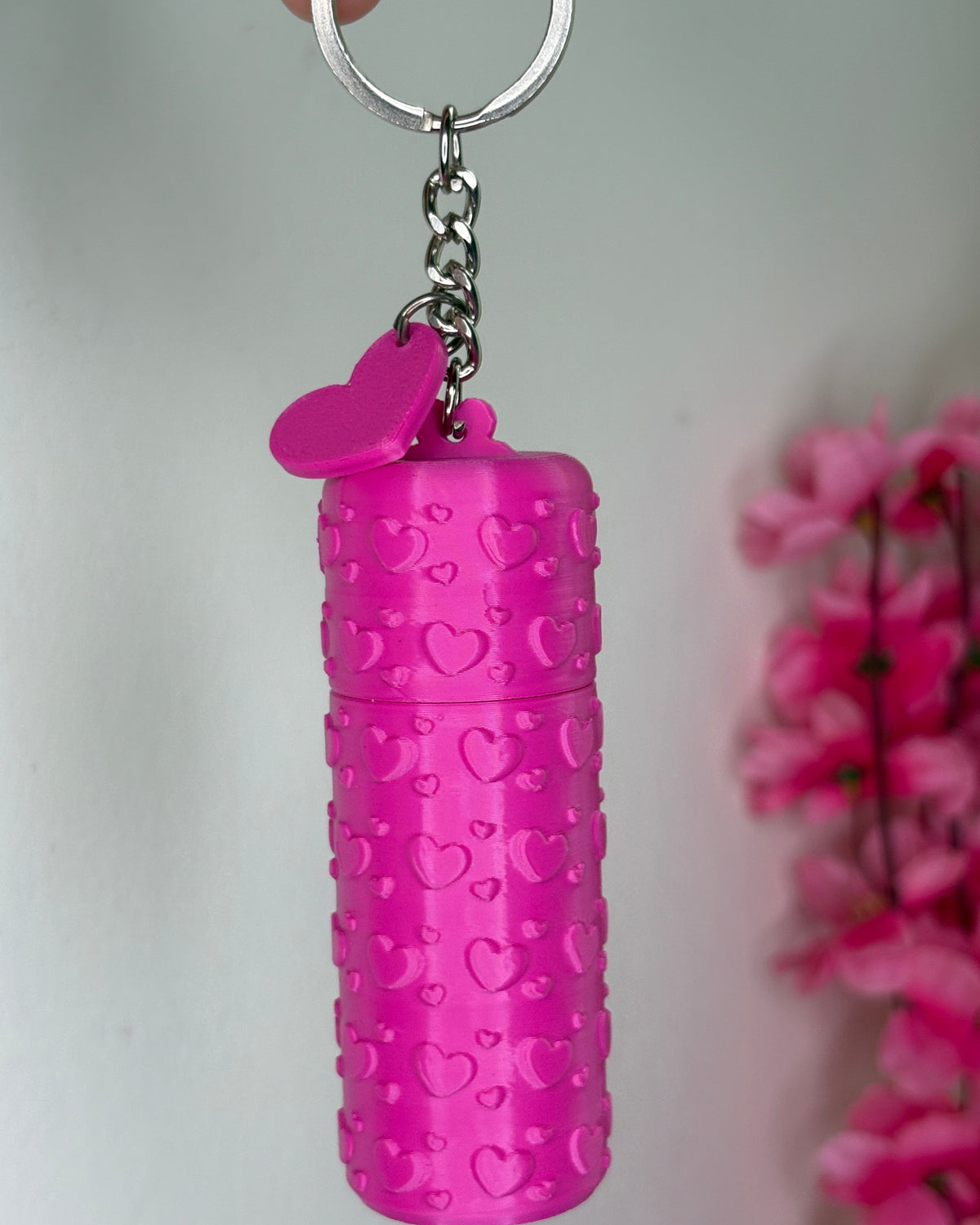 Lipstick Case Keychain