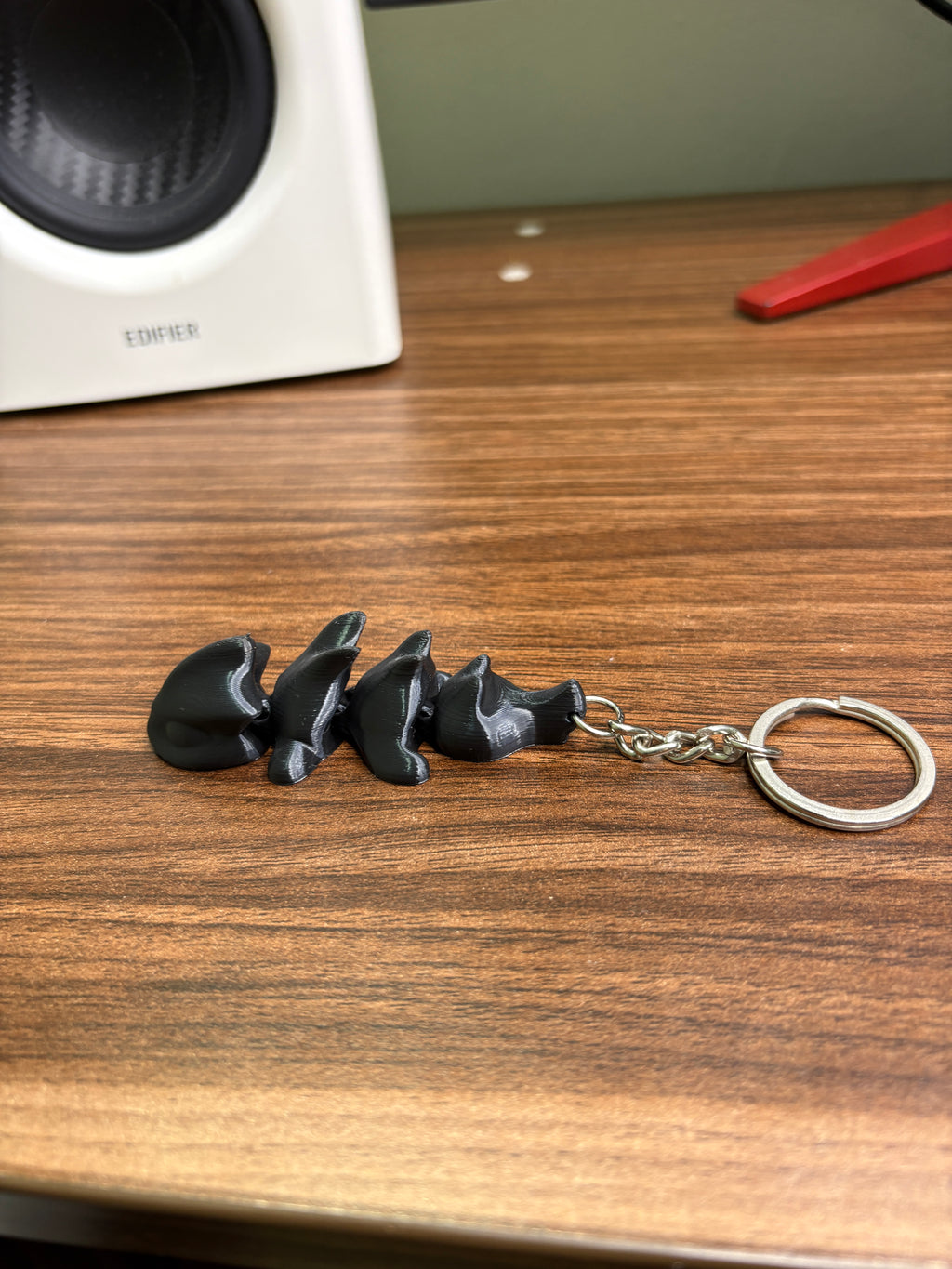 Mini Articulated Dragon Keychain