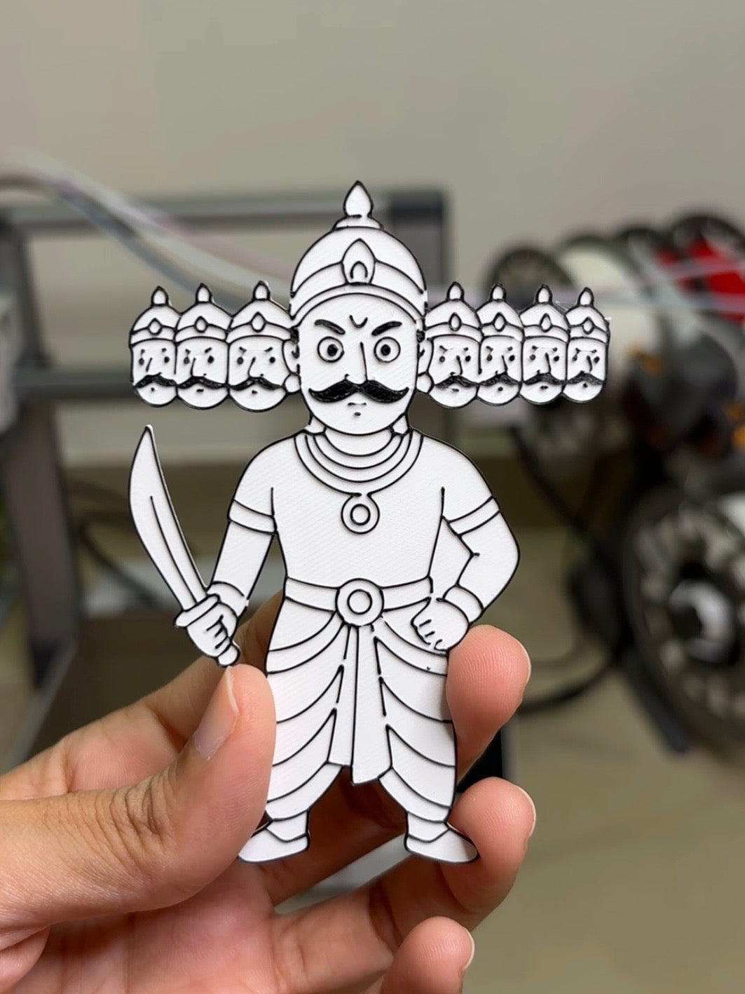 3D Printed Divine Coloring Set – Set of 5