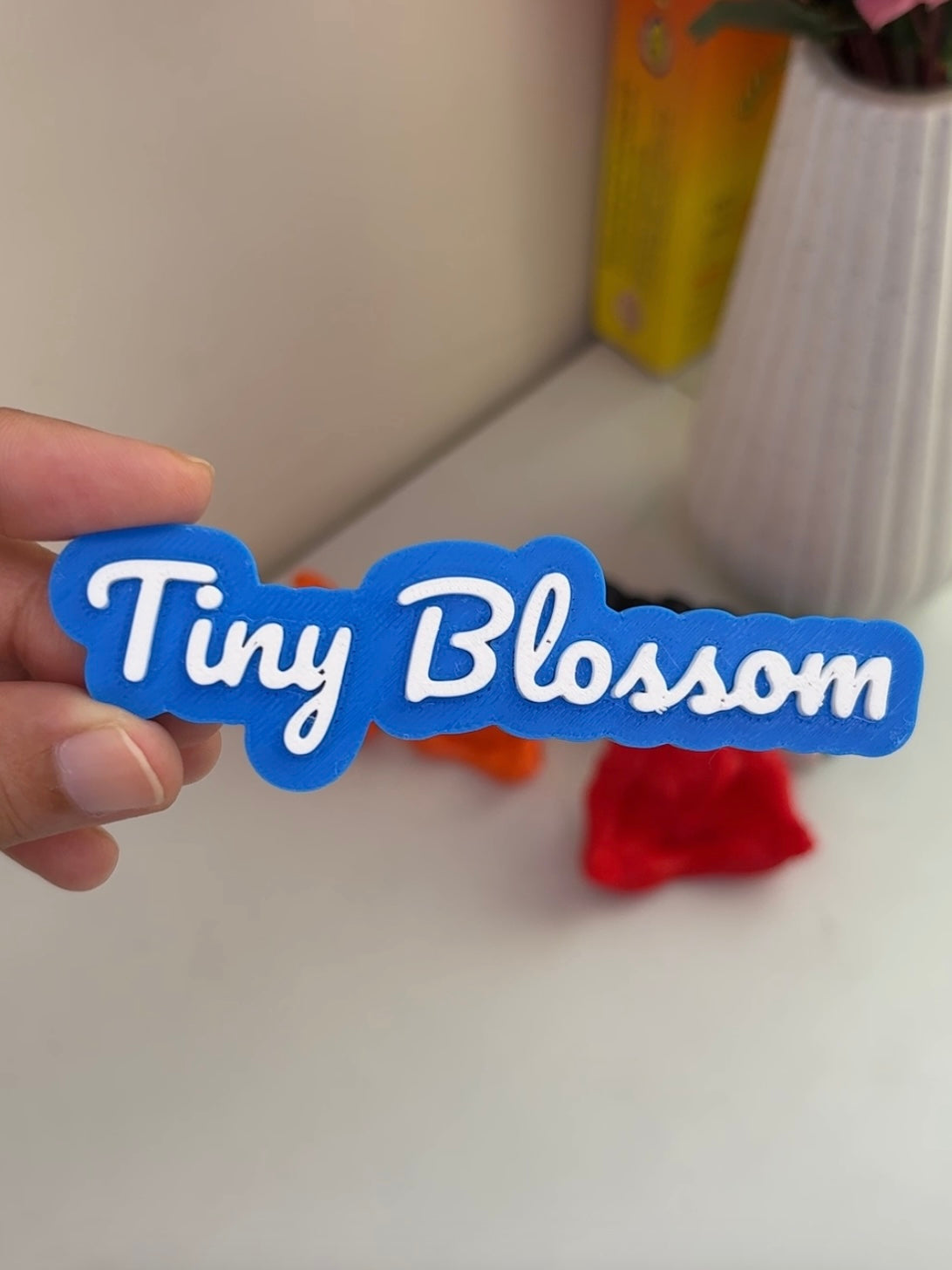 Custom 3D Printed Personalised Name Fridge Magnets | Sekhon Studio