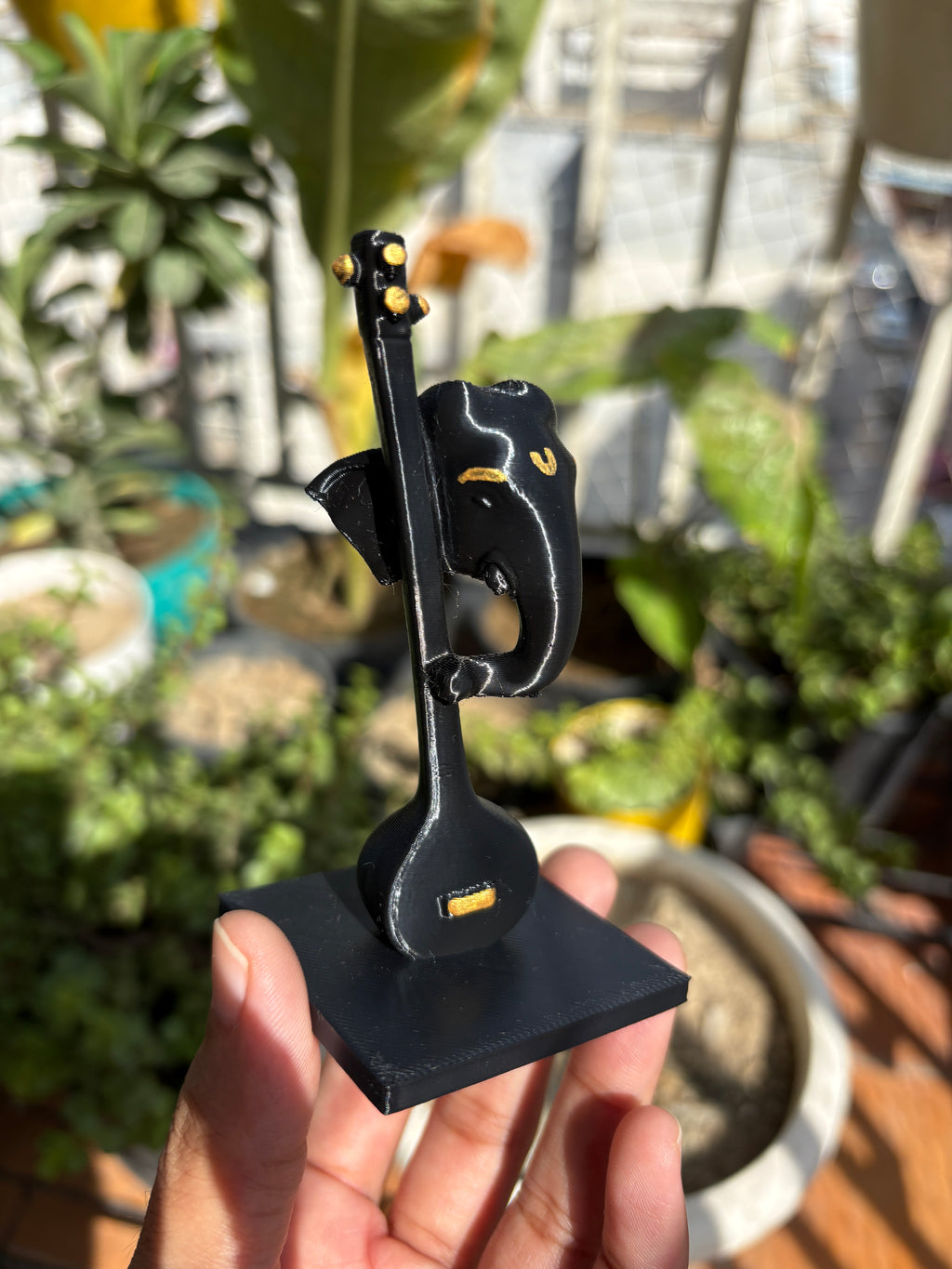 3D Printed Lord Ganesha Musical Idol